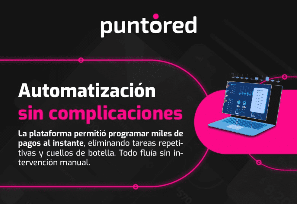 Plataforma para automatización de pagos masivos sin intervención manual